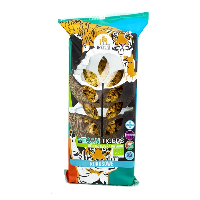 Vegan Tigers — wegańskie ciastka kokosowe IRENKI